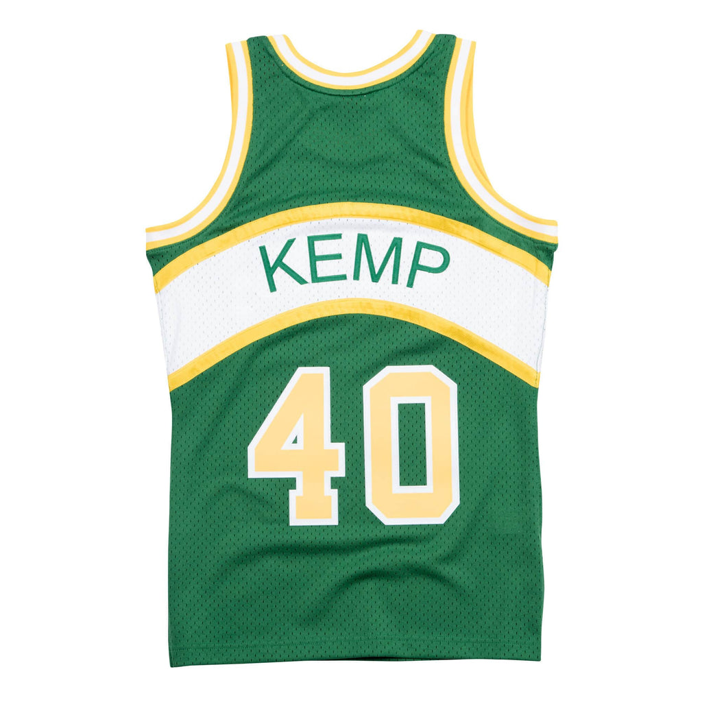 Mitchell & Ness Seattle SuperSonics Shawn Kemp 1994 Hardwood Classics Swingman Jersey