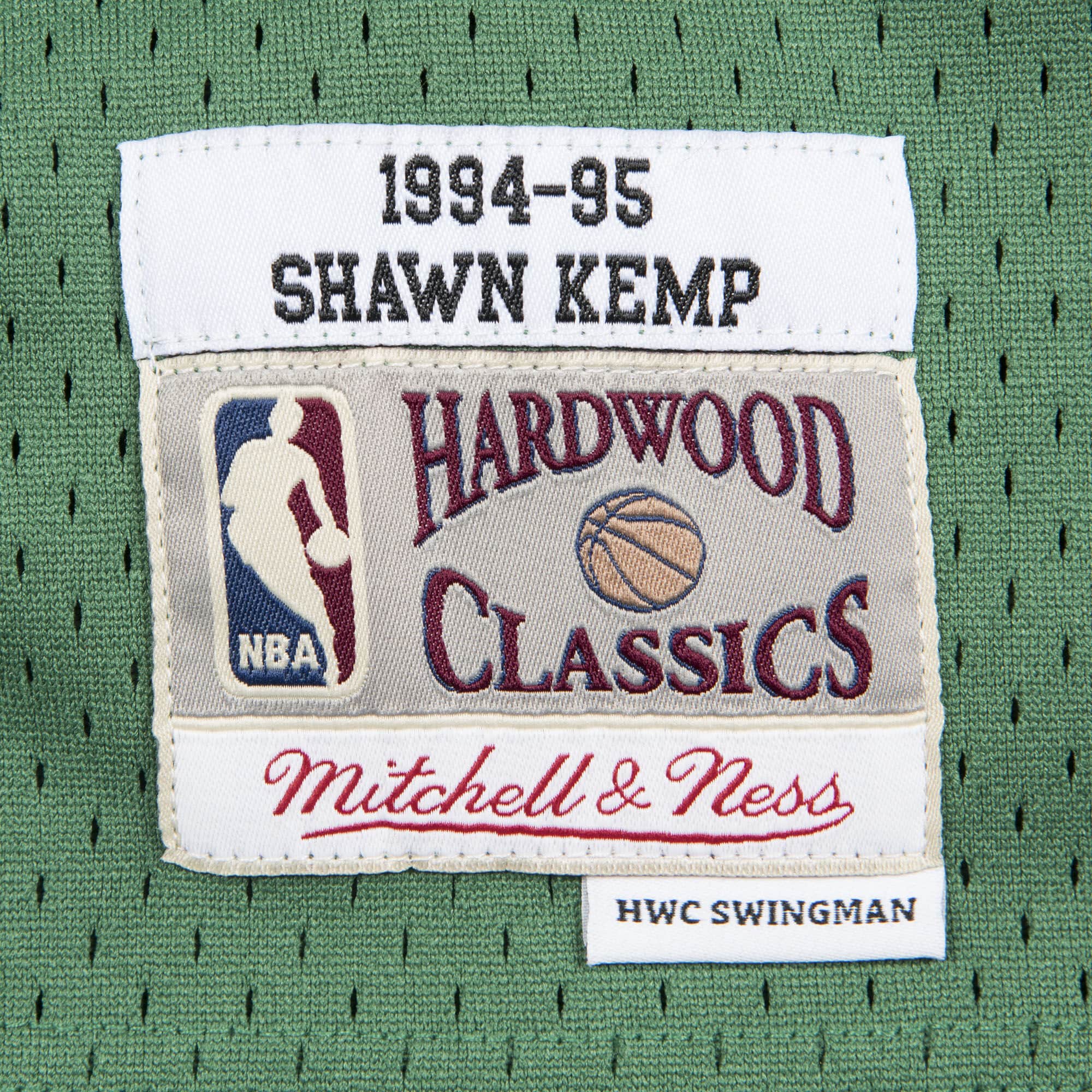 Mitchell & Ness Seattle SuperSonics Shawn Kemp 1994 Hardwood Classics Swingman Jersey