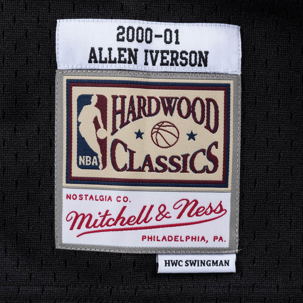 Mitchell & Ness Philadelphia 76ers Allen Iverson 2000 Hardwood Classics Swingman Jersey