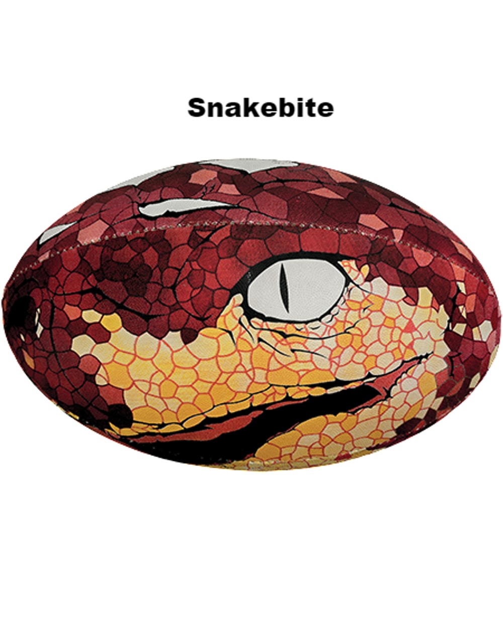 Snake Bite Rugby Ball