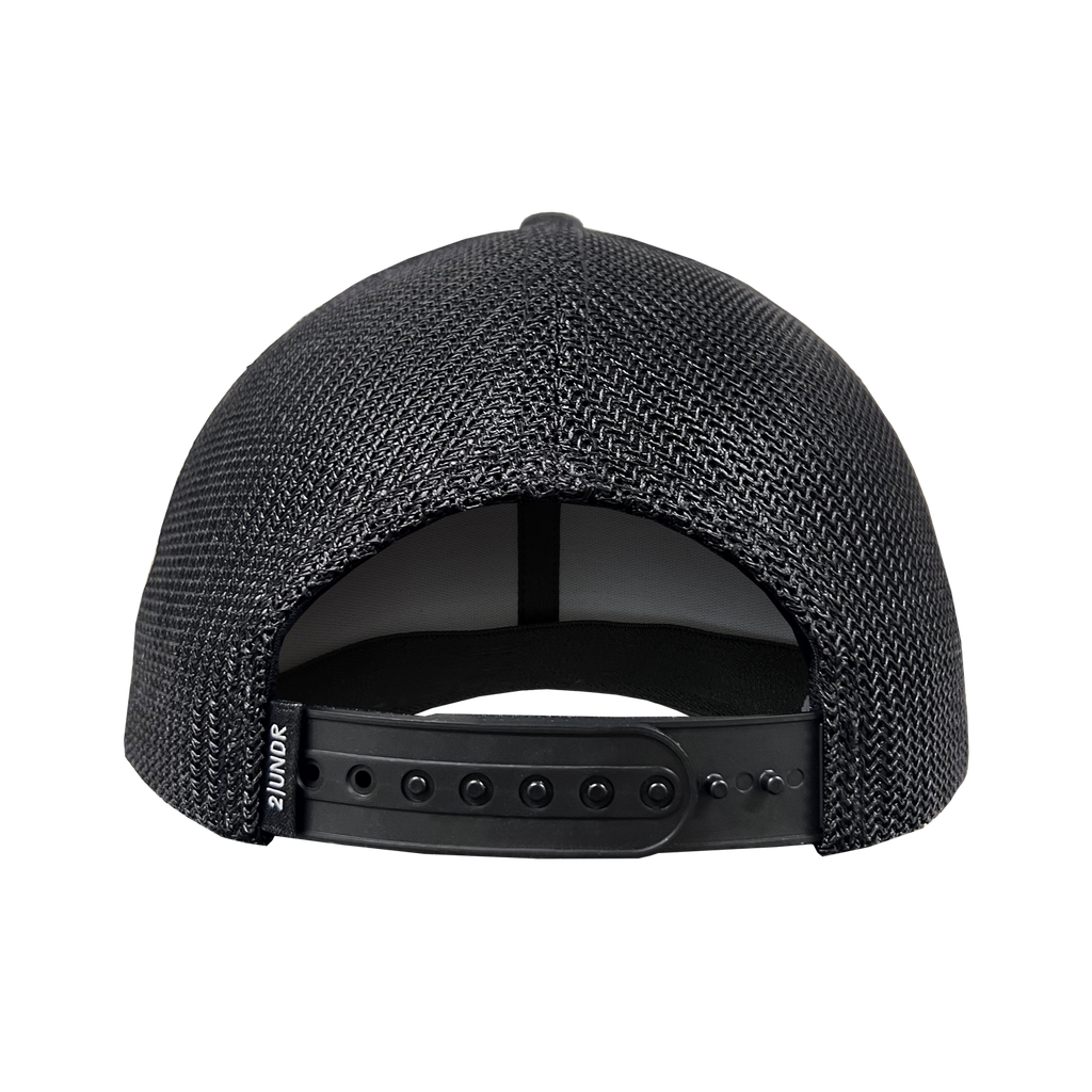 2UNDR Printed Mesh Hat Range Time back