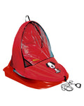 Snowflake Combo Baby Sled with Weather Shield