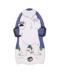 SNOWFUN Foam Racing Sled: Polar Bear