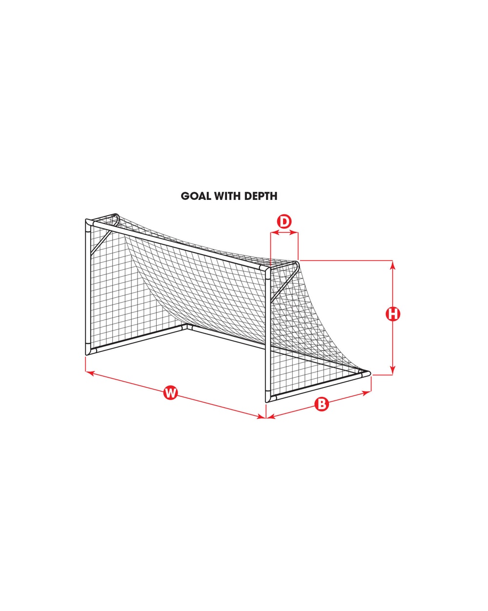 SOCCER NET 120MM MESH, SOLID BRAID KNOTLESS