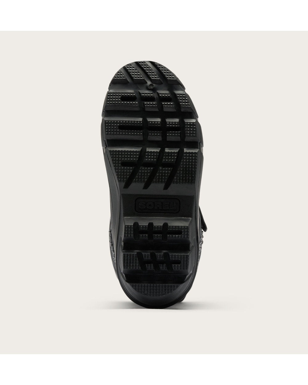 Sorel Little Kids Flurry Winter Boot in Black/Sea Salt - outsole