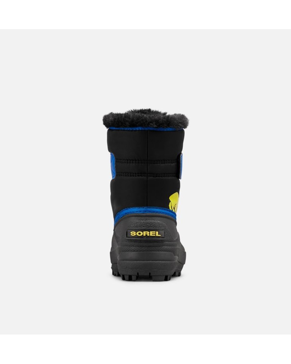 Sorel Snow Commander Children's Boot - Black/Super Blue back