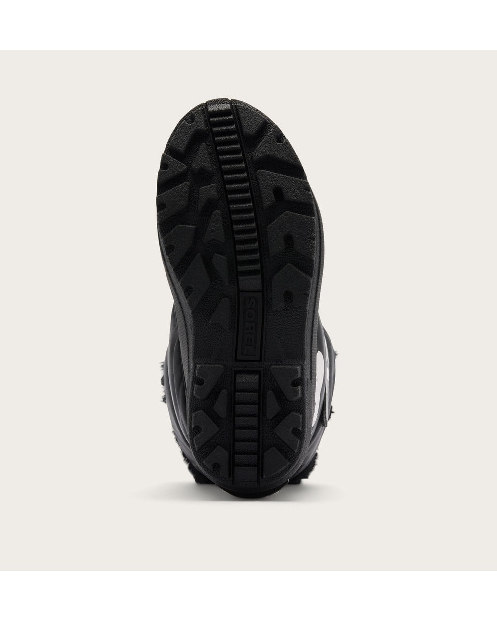 Sorel Toddler Snow Commander Boot in Black/Sea Salt - outsole