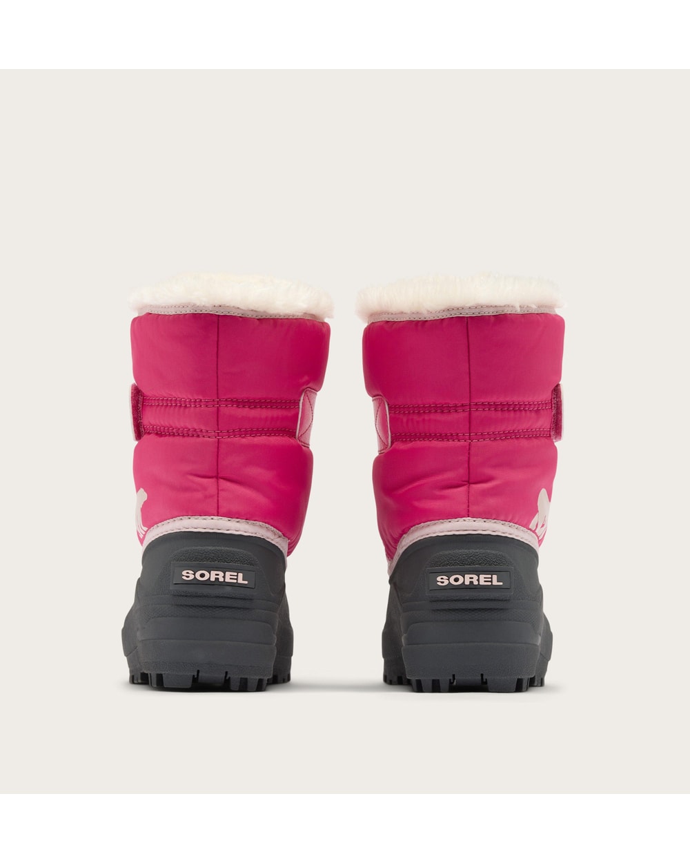 Sorel Toddler Snow Commander Boot in Ultra Pink/Pink Salt - back