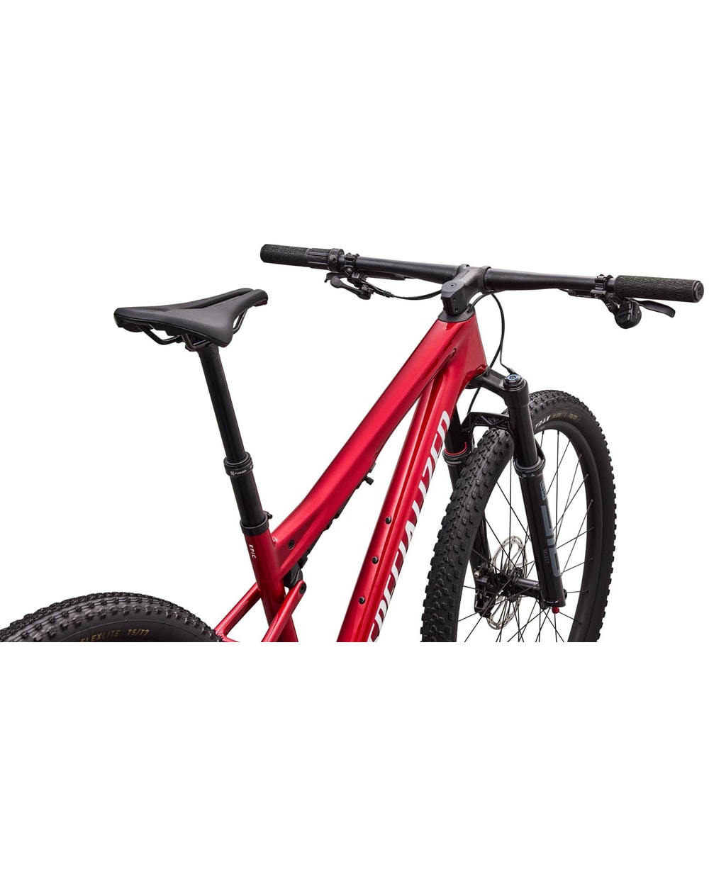 Specialized Epic 9 Comp - 2027 - GLOSS RUBY METALLIC, rider point of view