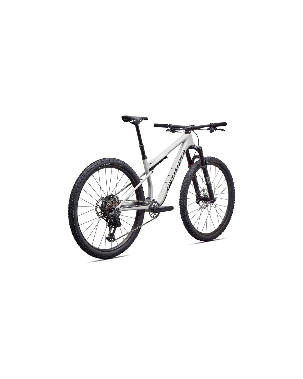 Specialized Epic 9 Sport - 2027 - GLOSS DOLOMITE METALLIC, rear three-quarter view