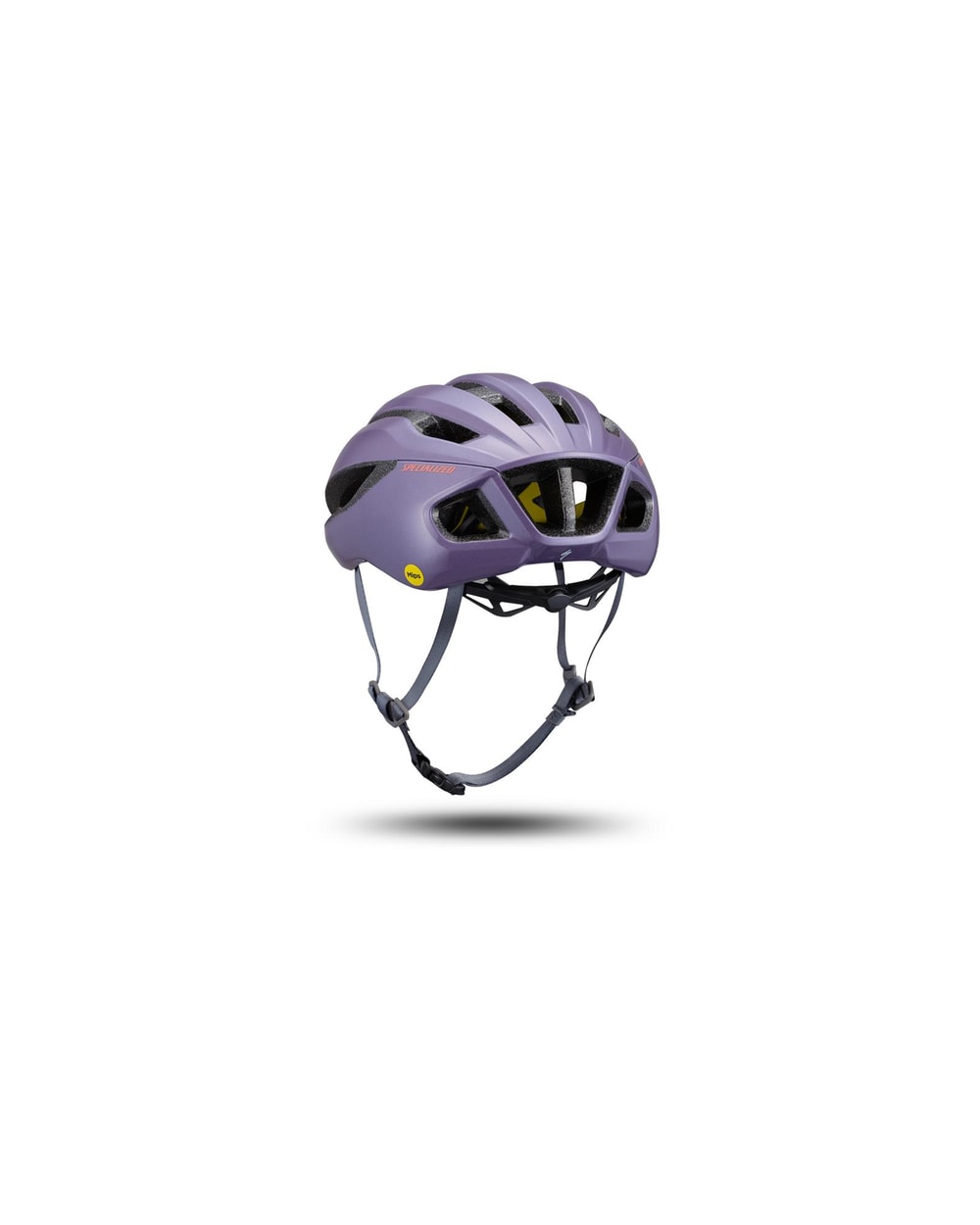 Specialized Loma Helmet - MAUVE METALLIC, rear three-quarter view