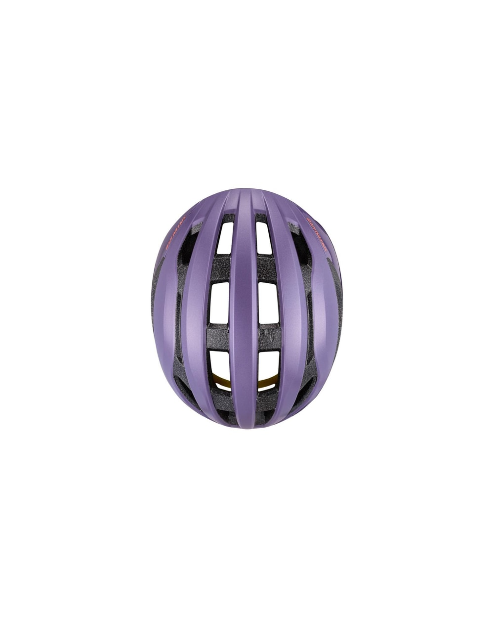 Specialized Loma Helmet - MAUVE METALLIC, top view