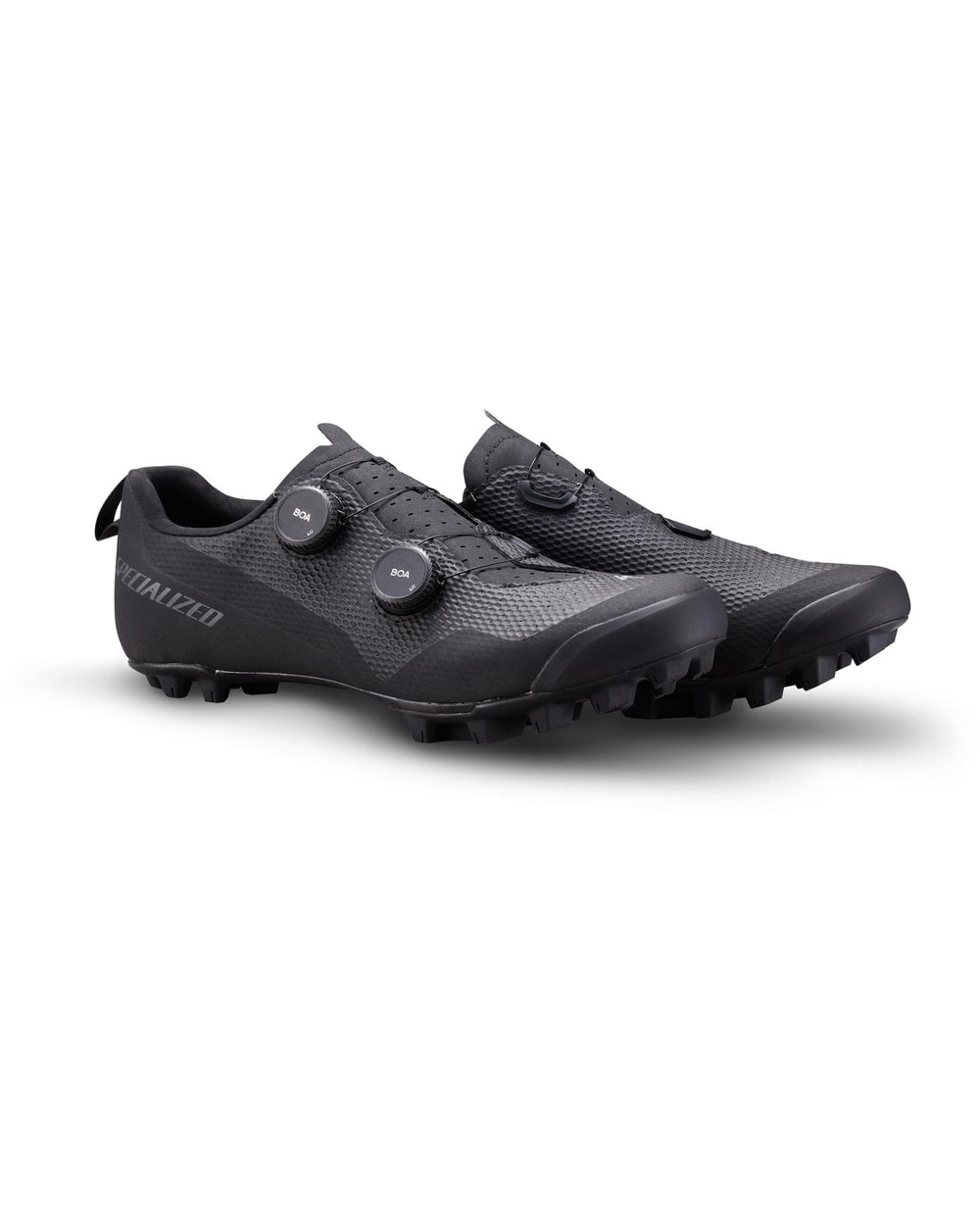 Specialized Recon 3.0 Gravel & Mountain Bike Shoes - BLACK, pair view