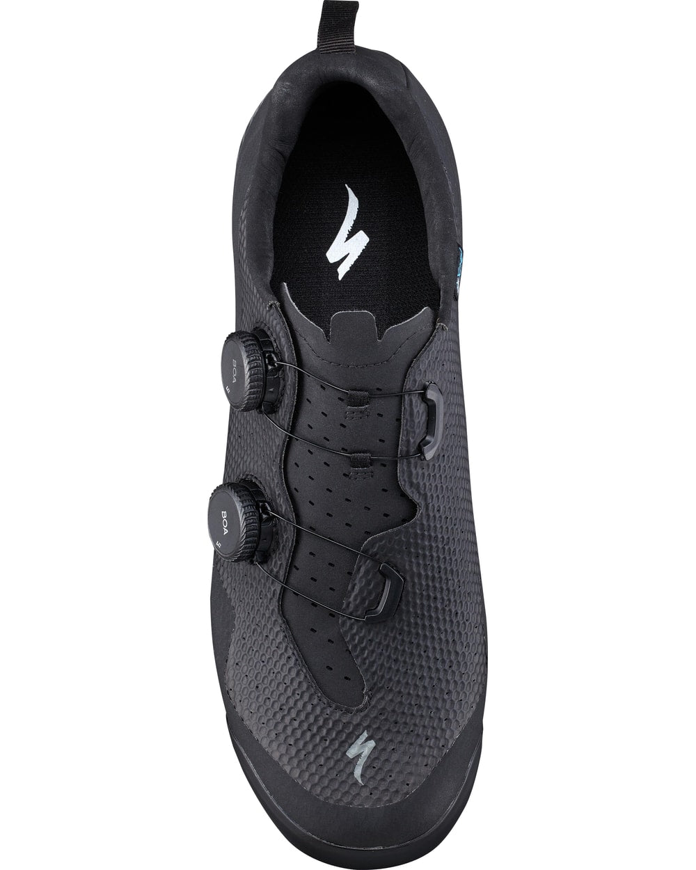 Specialized Recon 3.0 Gravel & Mountain Bike Shoes - BLACK, top view