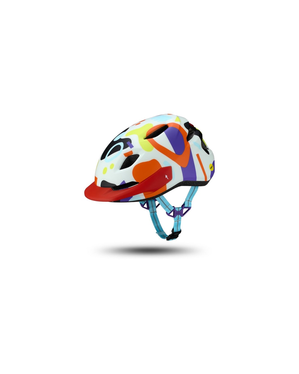 Specialized Shuffle 2 Child Helmet - DUNE WHITE GRAPHIC, hero view