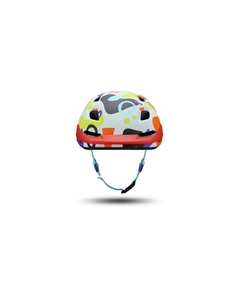 Specialized Shuffle 2 Child Helmet - DUNE WHITE GRAPHIC, front view