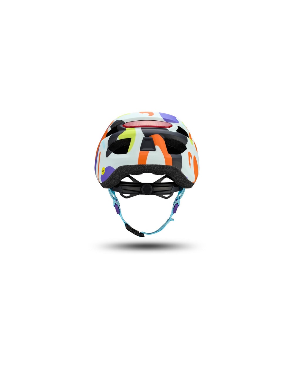 Specialized Shuffle 2 Child Helmet - DUNE WHITE GRAPHIC, rear view