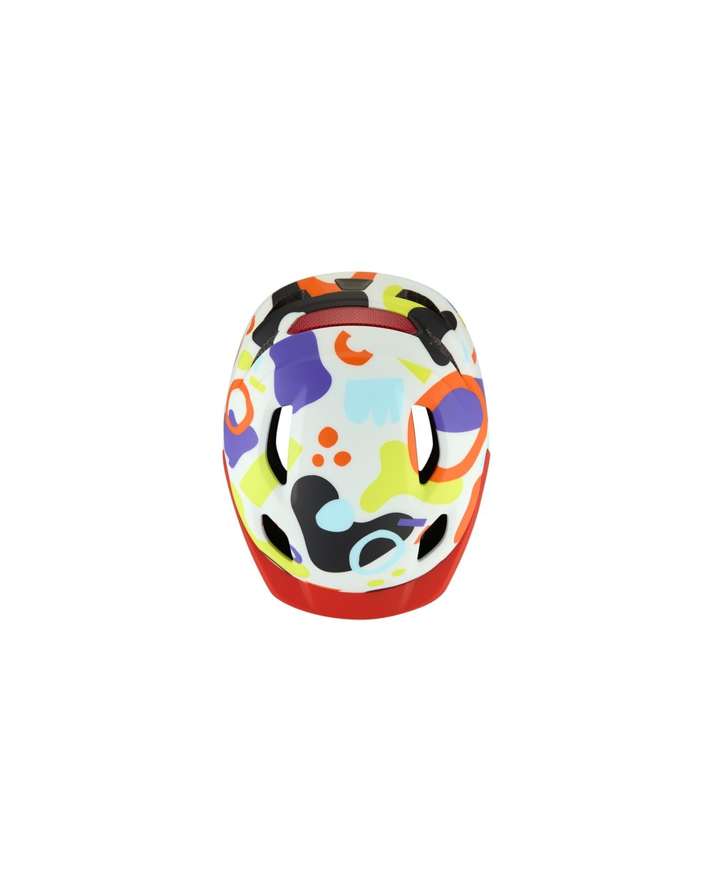 Specialized Shuffle 2 Child Helmet - DUNE WHITE GRAPHIC, top view