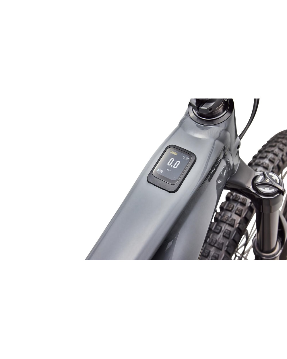 Specialized Turbo Levo 4 Alloy - 2027 - GLOSS COOL GREY, control unit detail