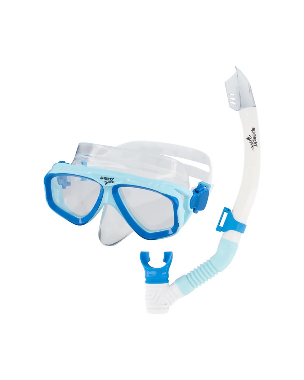 Speedo Unisex Adult Adventure Mask & Snorkle Set