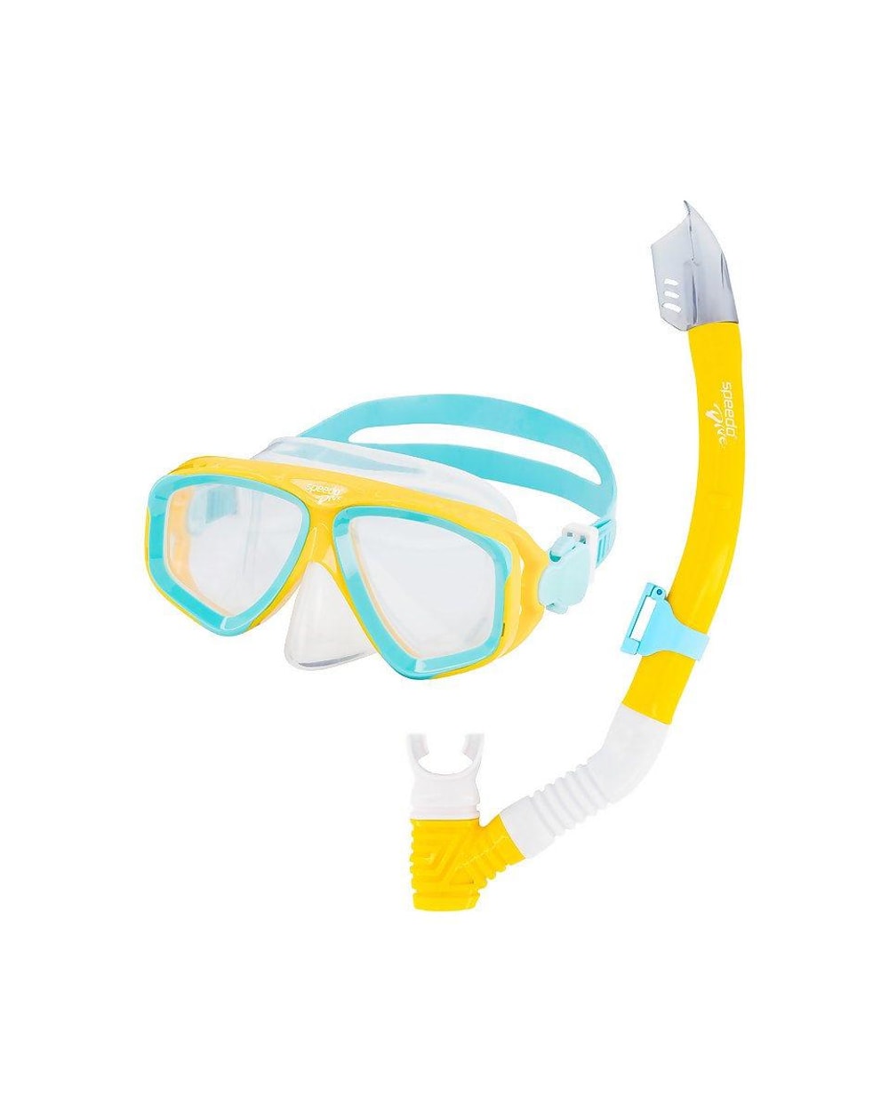 Speedo Unisex Junior Adventure Mask & Snorkle Set