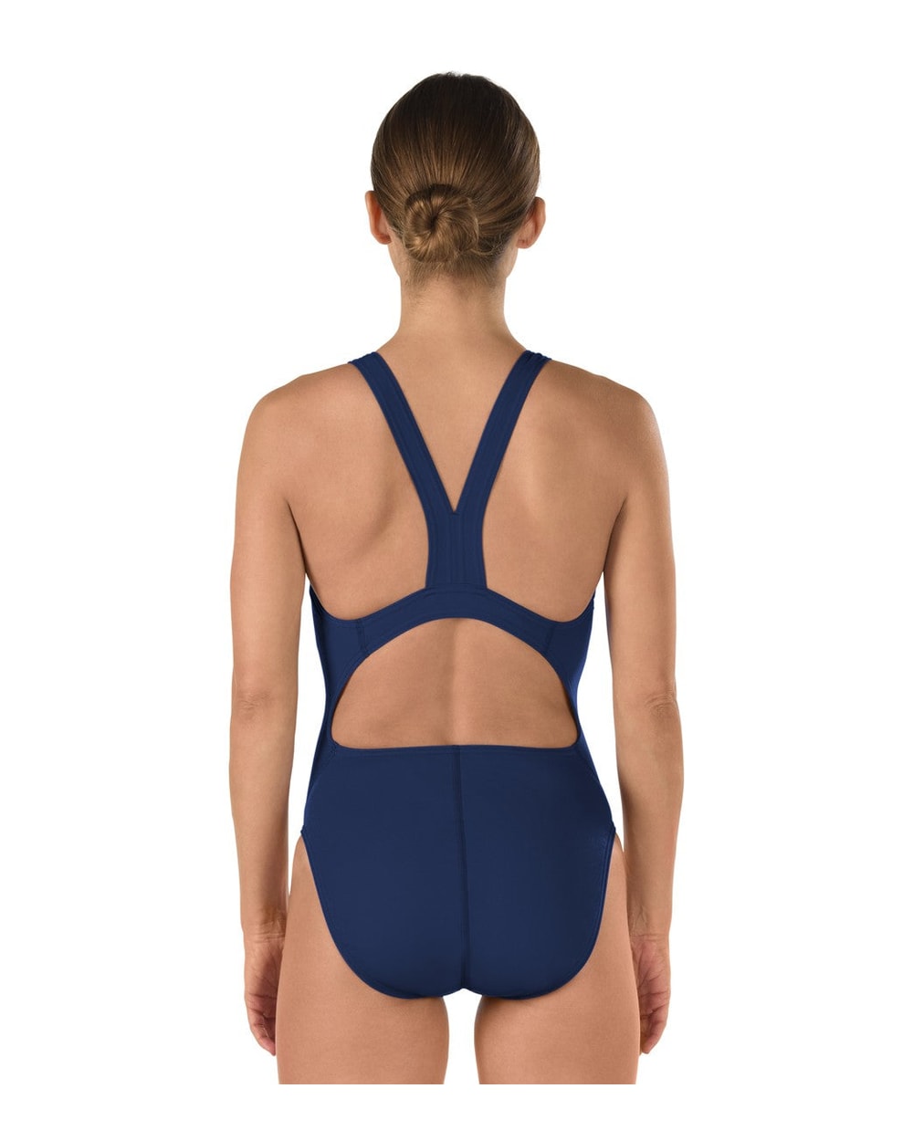 Speedo Women's Endurance+ Super Pro Back Swimsuit, Navy, back