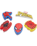 Crocs Spider Man Jibbitz Shoe Charm - 5 Pack