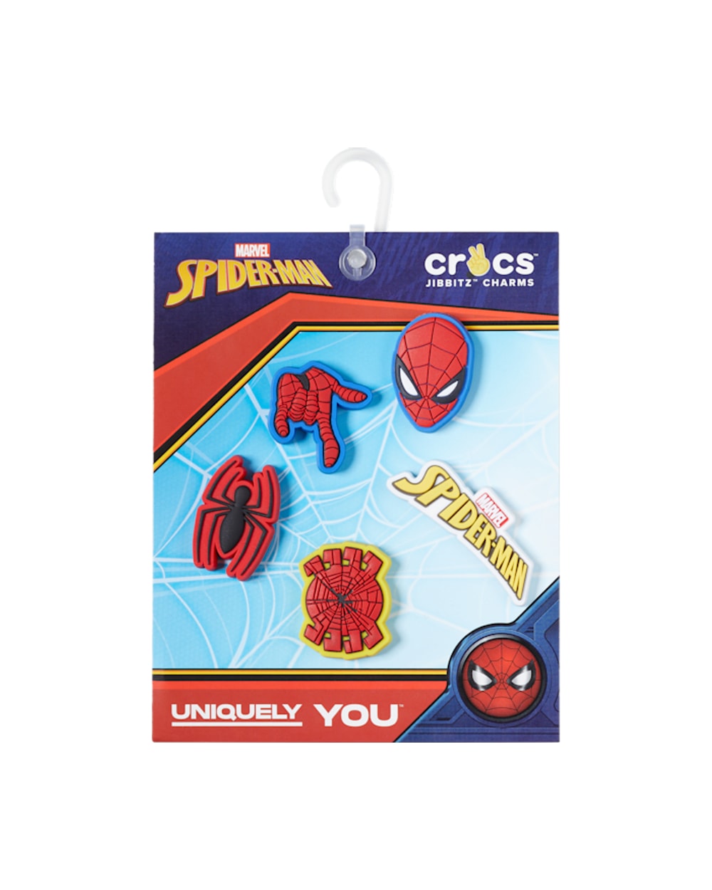 Crocs Spider Man Jibbitz Shoe Charm - 5 Pack