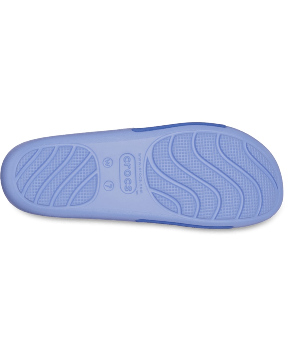 Crocs Splash Glossy Slide Women's Sandal- Moon Jelly