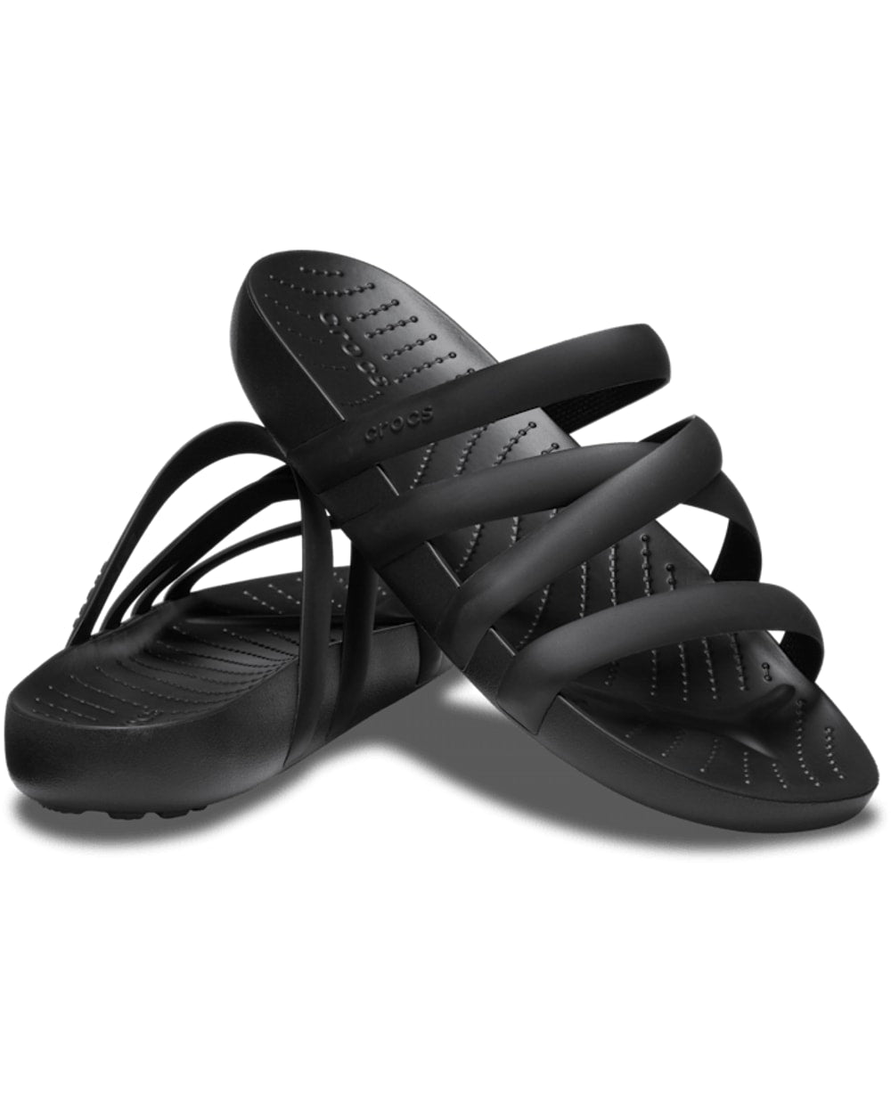 Crocs Splash Strappy Women's Sandal- Black
