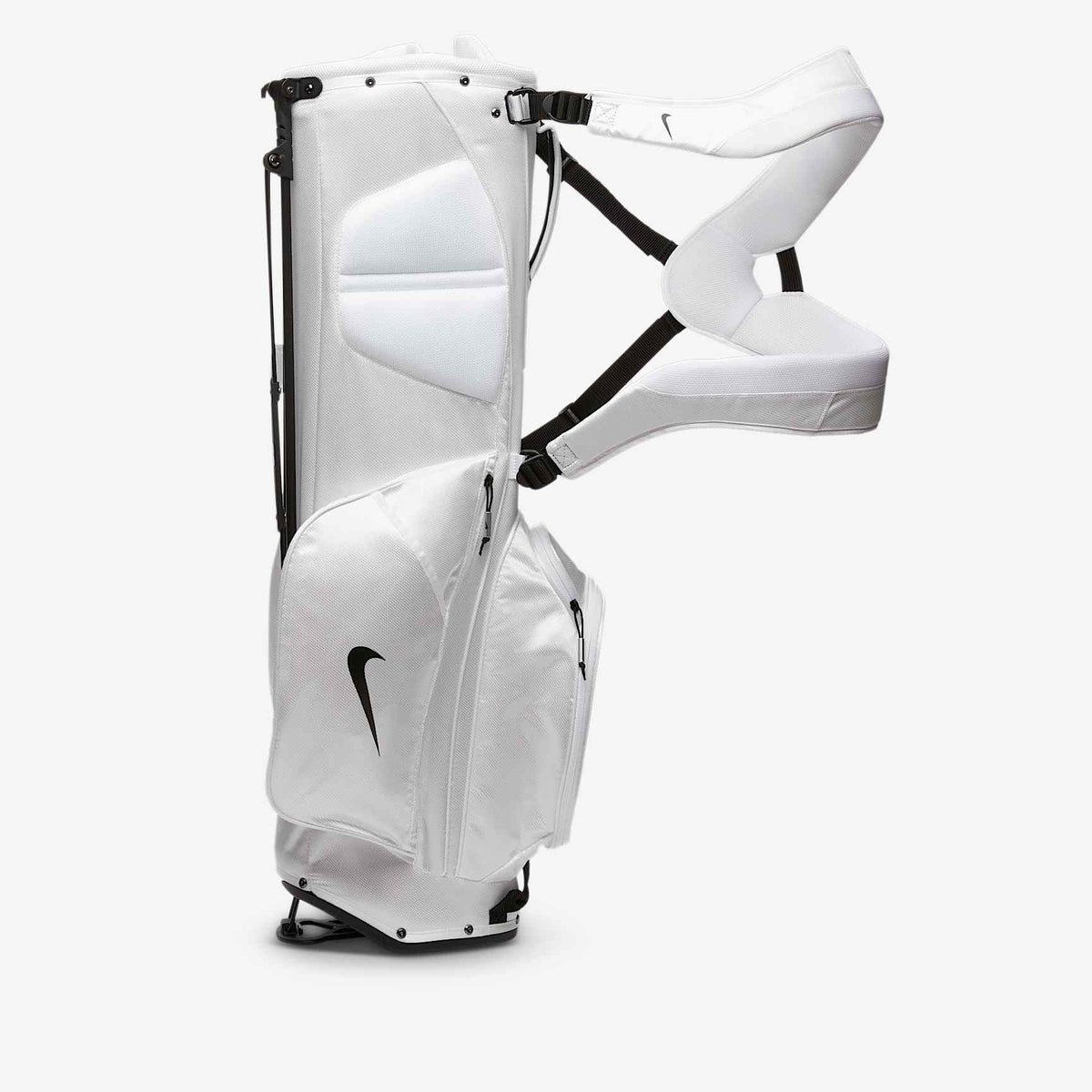 Nike Sport Lite Golf Stand Bag - White/Black, back