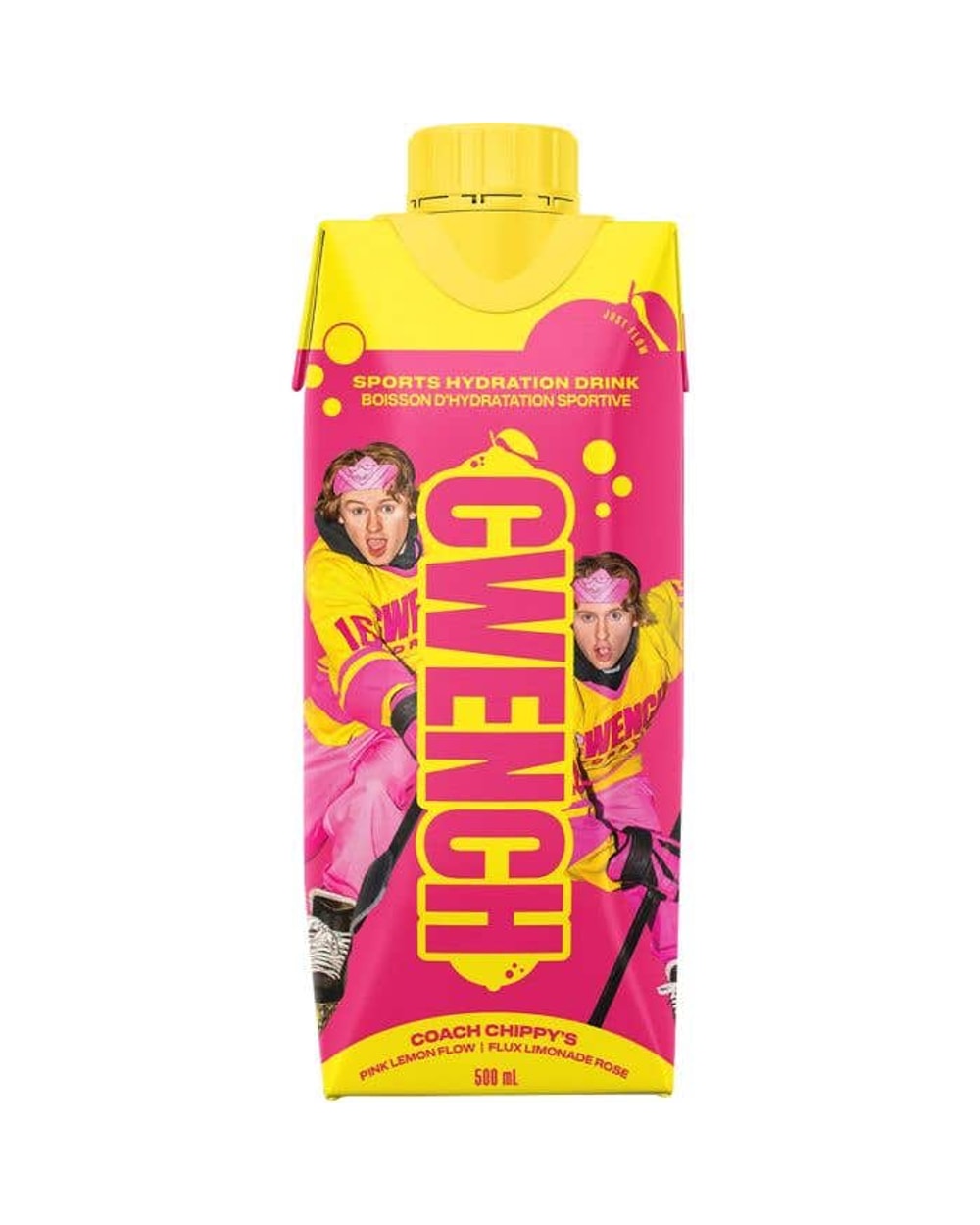 Cwench Pink Lemon Flow Sports Hydration Drink 500ml