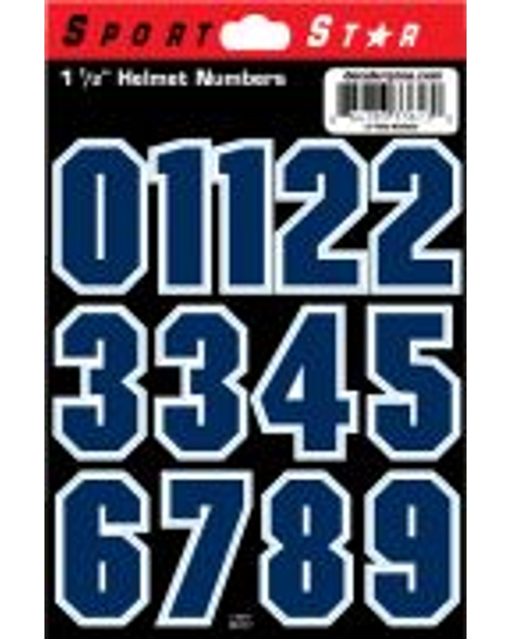 Sidelines Sports Sportstar 1.5" Helmet Decal