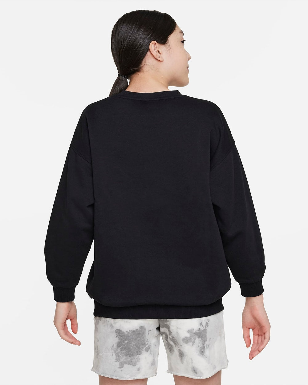 Nike Girls Sportswear Club Fleece Oversized Sweater