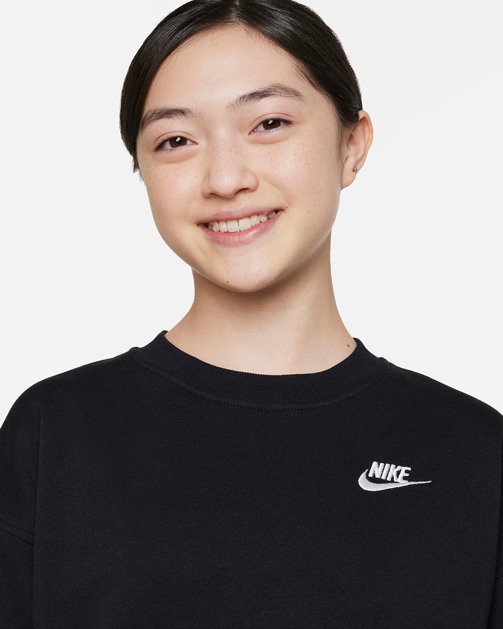 Nike Girls Sportswear Club Fleece Oversized Sweater