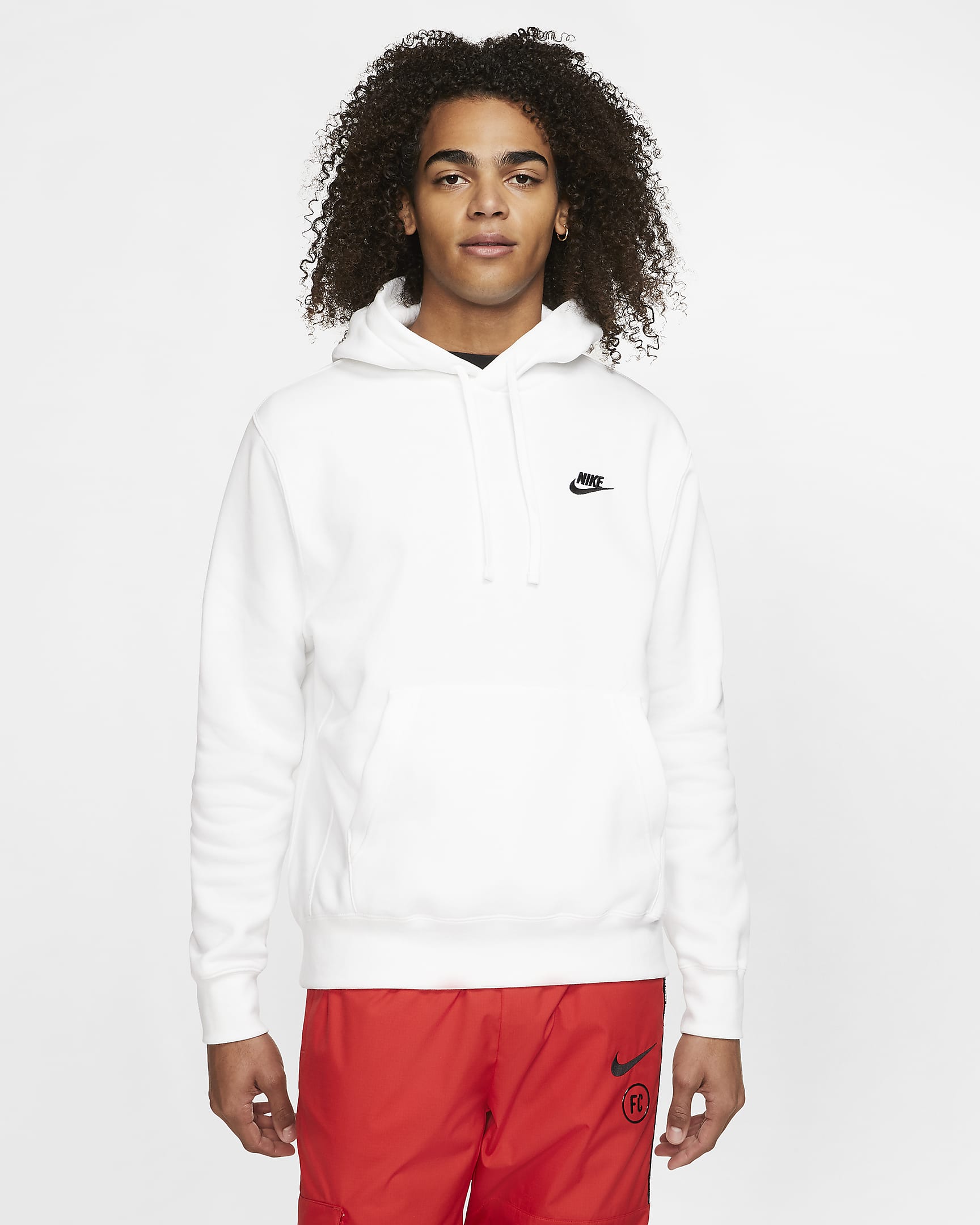 Hoodie white nike hotsell