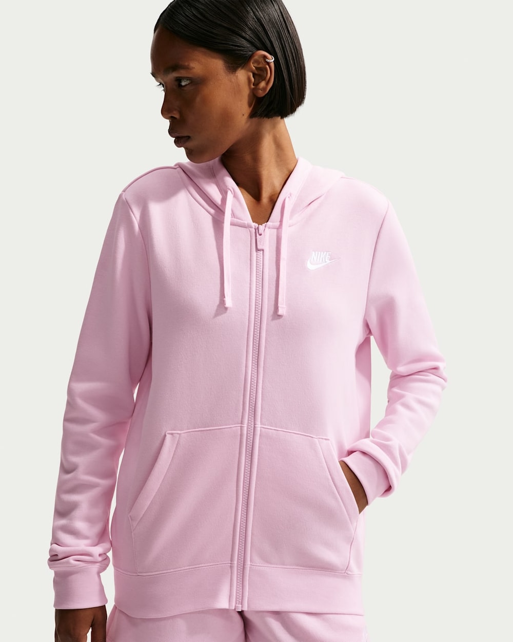 Nike Women's Sportswear Club Fleece Full-Zip Hoodie