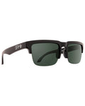 Spy Helm 50/50 Sunglasses, Black Happy/Grey Green, front view