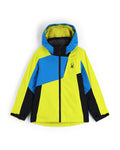 Spyder Ambush Insulated Jacket - Citron, front