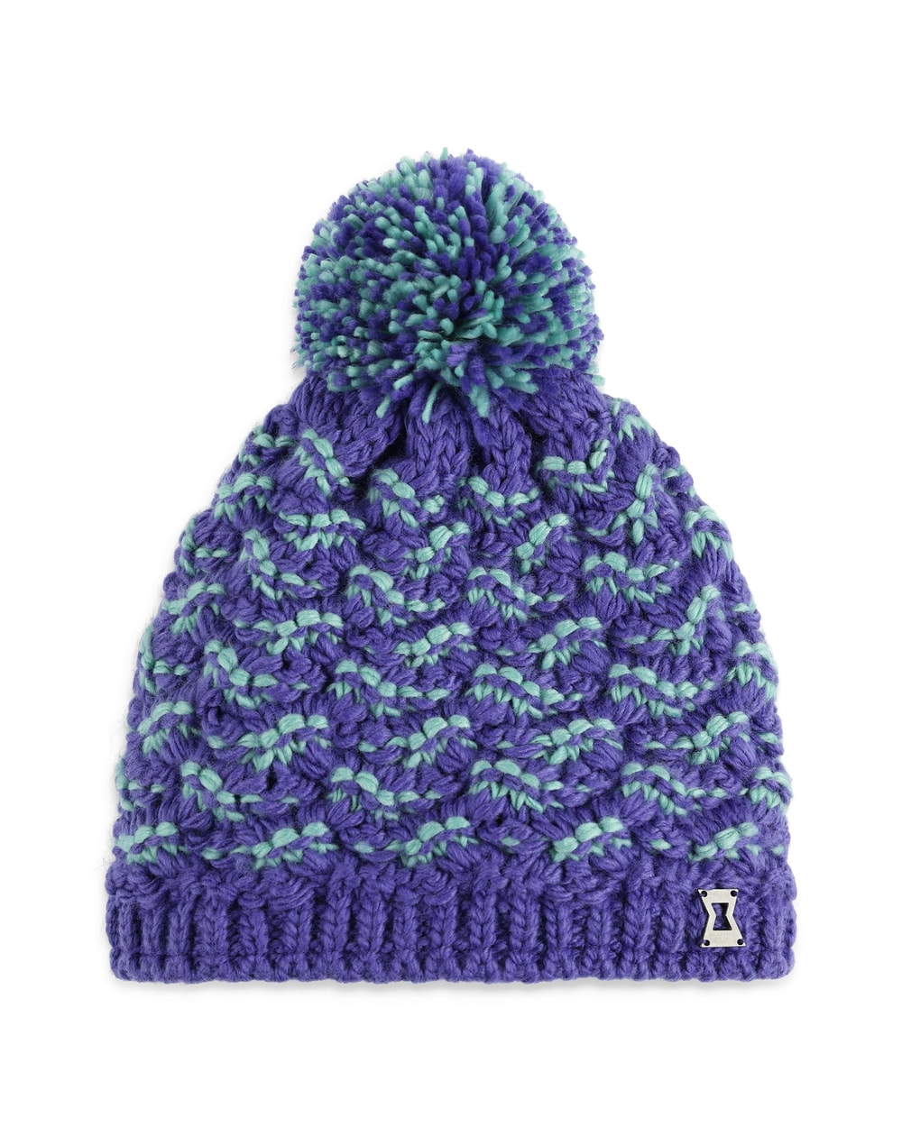 Spyder Girls' Brrr Berry Hat - Purple Flash - front