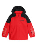 Spyder Little Boys' Challenger Jacket - Spyder Red - front