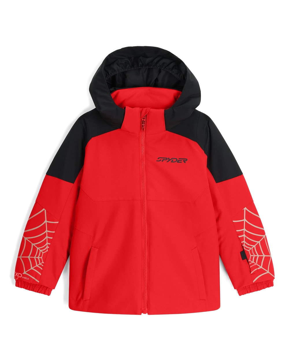 Spyder Little Boys' Challenger Jacket - Spyder Red - front
