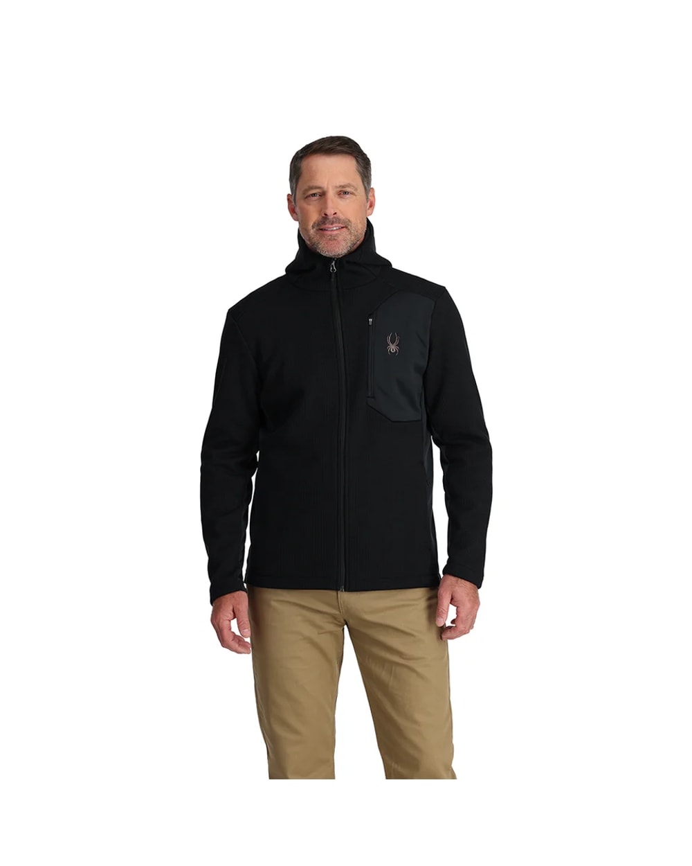 Spyder Men's Bandit Hooded Fleece Jacket