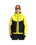 Spyder Men's Copper Jacket - Acid Yellow - front
