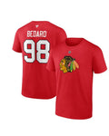 Fanatics Stack Player Name & Number T-Shirt - Connor Bedard