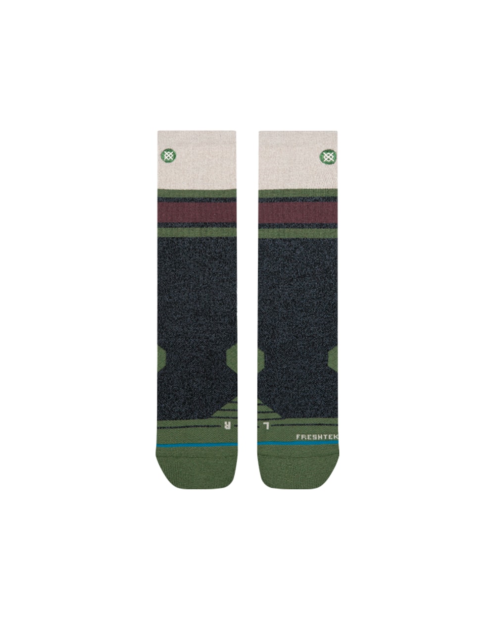 Stance Half Mast Hike Crew Socks - Multi detail