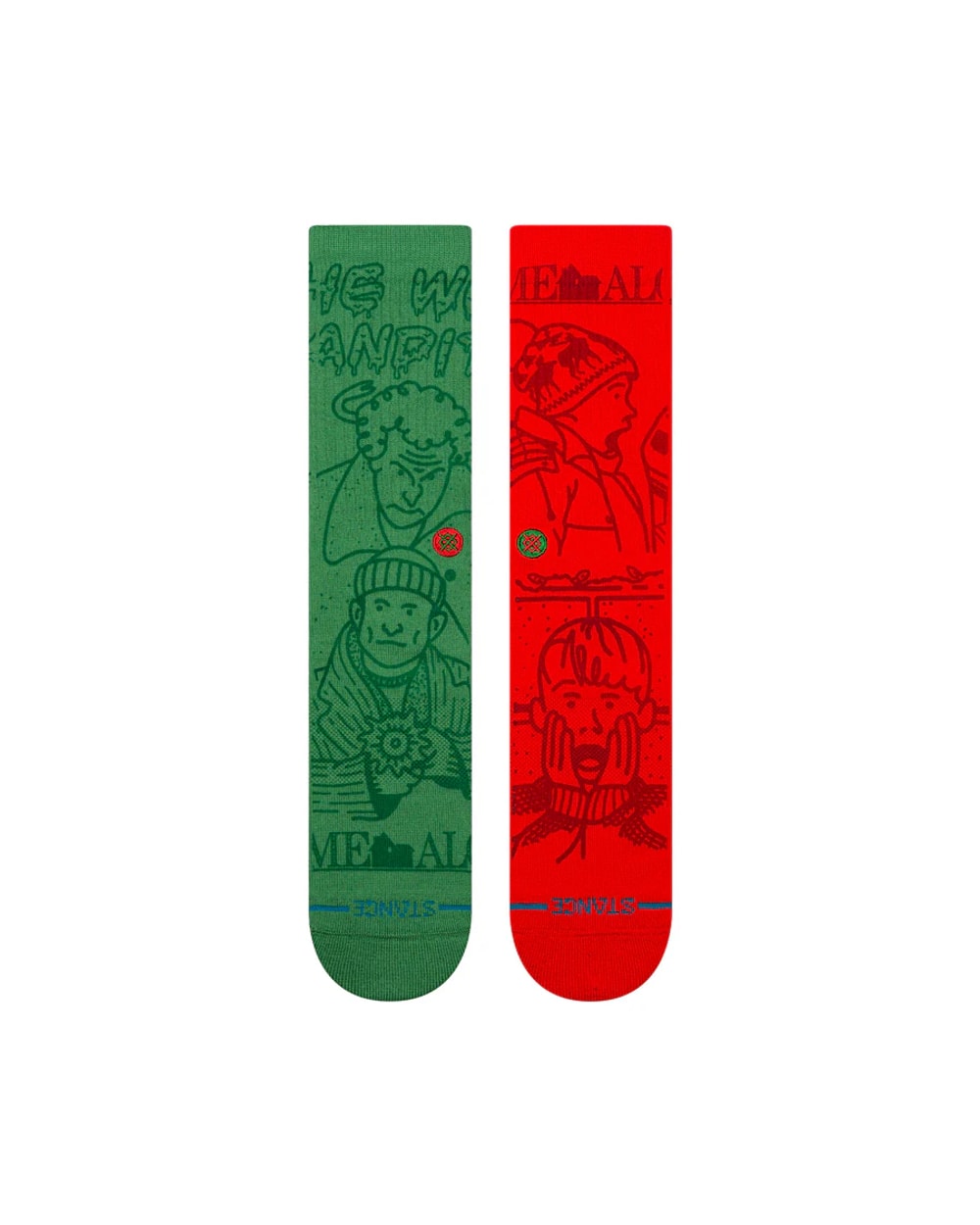Stance Home Alone x Stance Home Alone Crew Socks