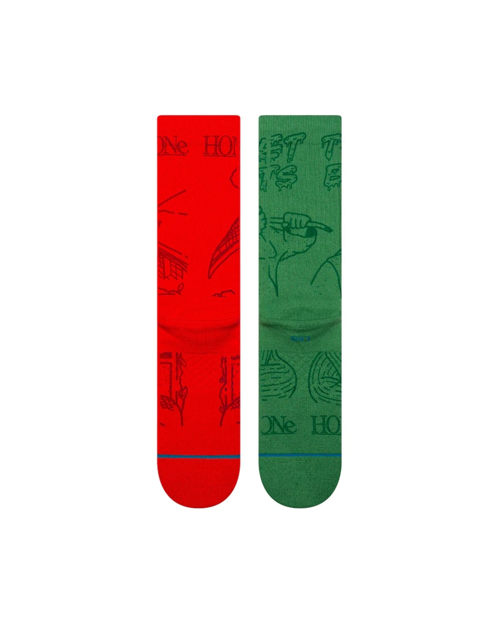 Stance Home Alone x Stance Home Alone Crew Socks