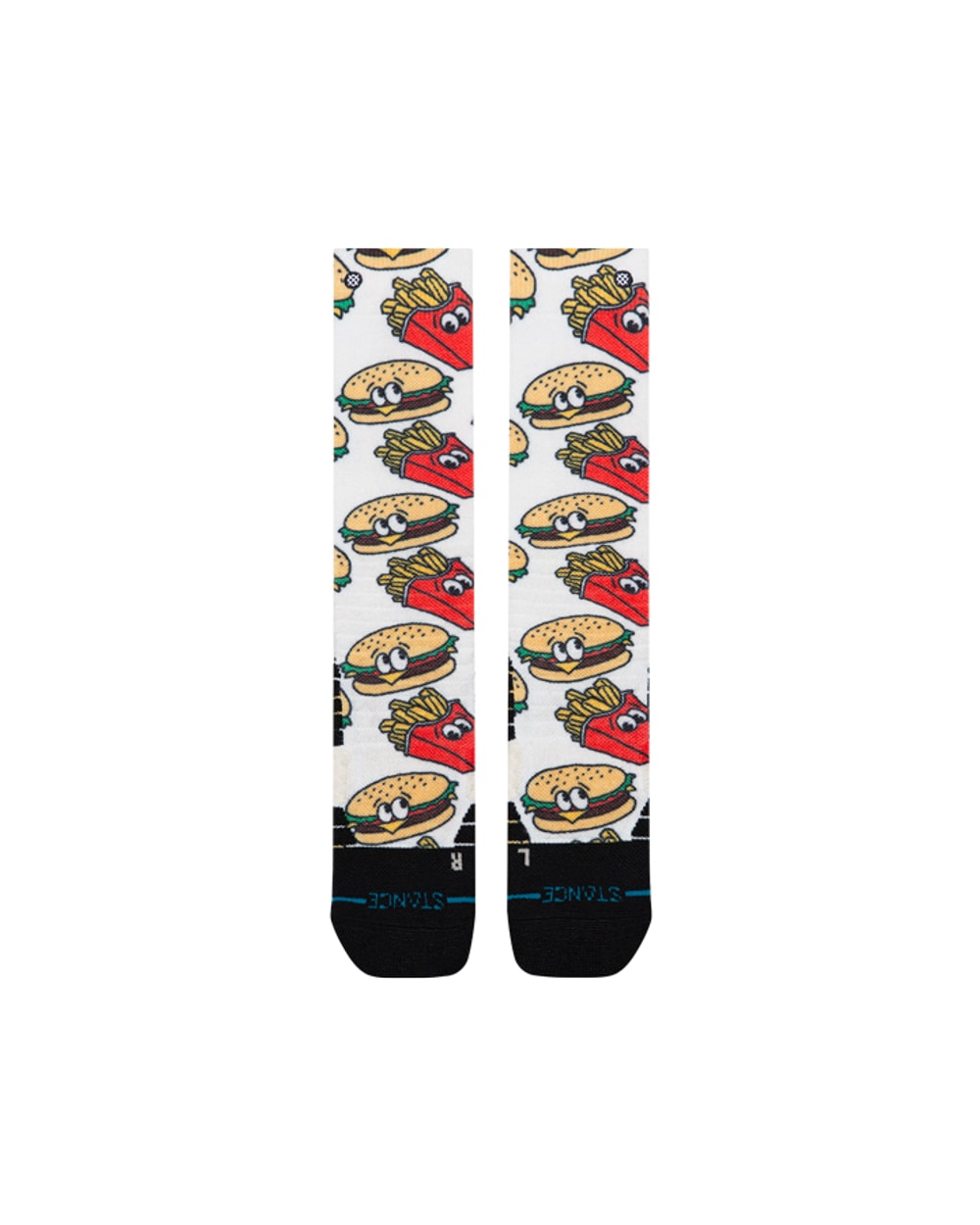 Stance Kids Combo Meal Mid Poly Snow OTC Socks - Red detail