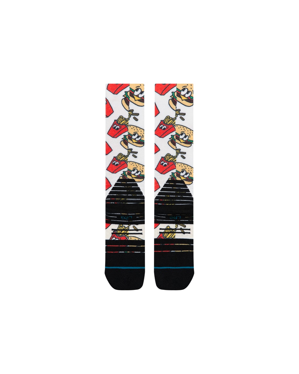 Stance Kids Combo Meal Mid Poly Snow OTC Socks - Red detail 2